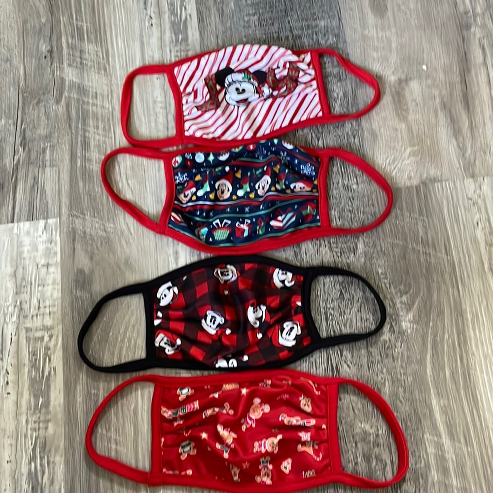 Lot of Disney Holiday masks